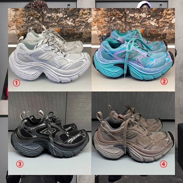 早い者勝ち♪【バレンシアガ】6XL スニーカー 偽物 Sporty B ロゴ 815859W2MV