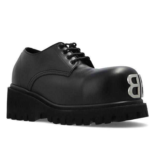 入手困難25SS バレンシアガ Stomper レザーダービーシューズ 807326WCDA0