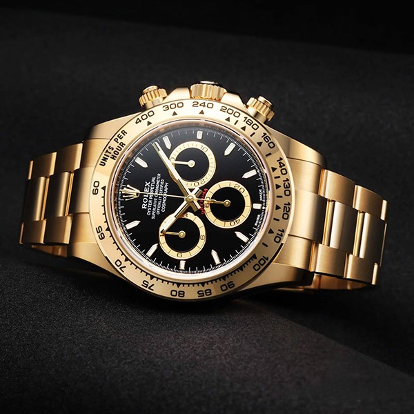 高級感溢れる2023年新作 ロレックス 偽物 コスモグラフ デイトナ イエローゴールド ブラック 126508