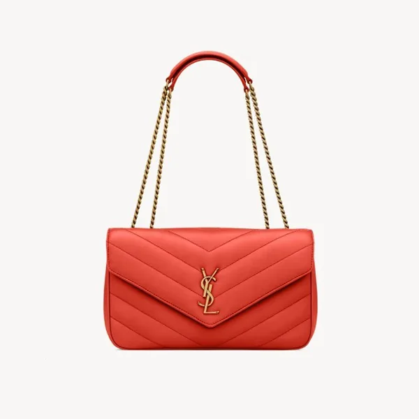 サンローラン 偽物 ルル ミディアム マトラッセ ラムスキン ショルダーバッグ 8色 ysl001542