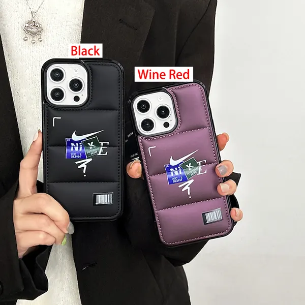 ナイキ ダウンジャケット型 ファッション iPhoneケース w25042206