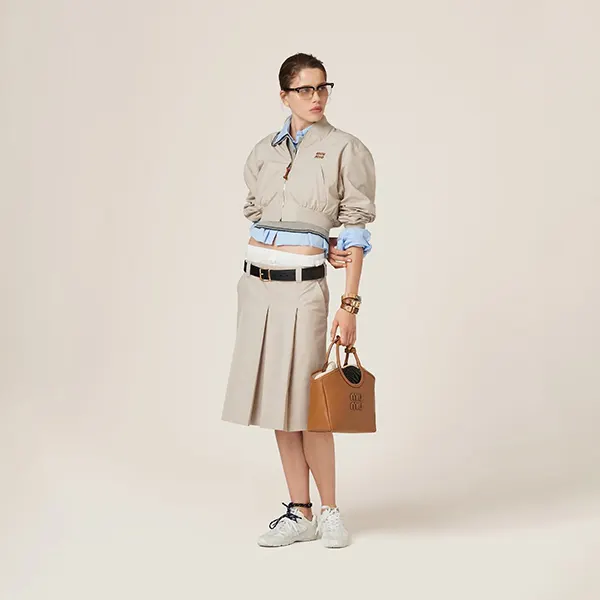 即日発送サービスミュウミュウ IVYレザーバッグ コピー Petit 5BA284_2CRW_F0046_V_OON