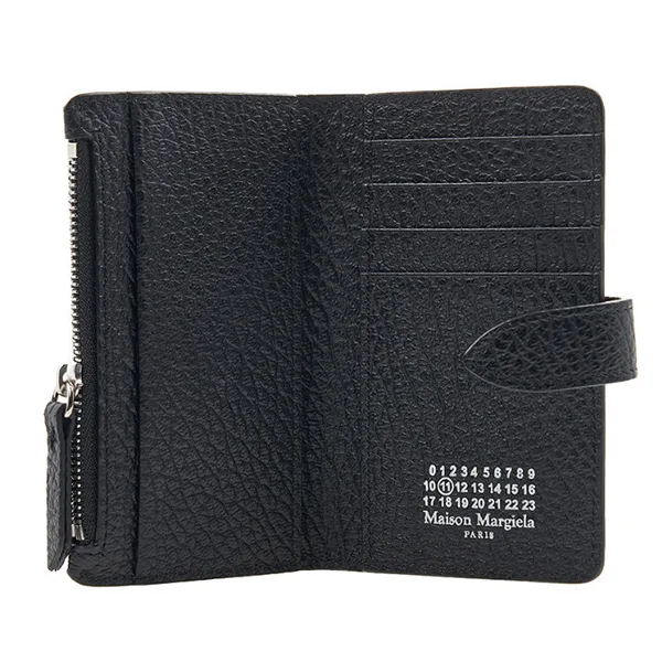 新色登場★♦メゾンマルジェラ 4ステッチ ジップウォレット 偽物☆mm25481