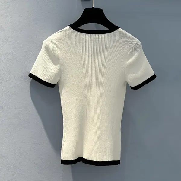 今季新作シャネル トップス Tシャツ CCロゴ P79495 K11480 NAEEL