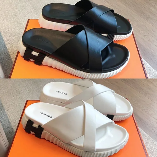 一番お買い得で履きやすいso black登場 エルメス インフラサンダル N級品 H2419