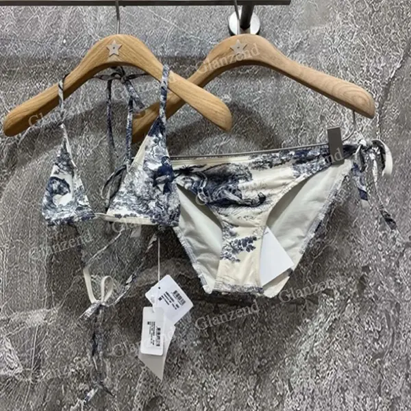 送料無料ディオール トワル ド ジュイ ビキニ 水着 偽物 21BB01A2825