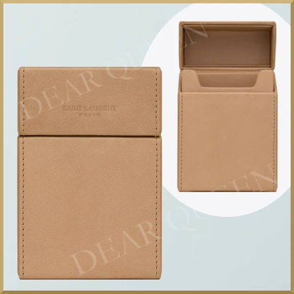 大人アイテム【サンローラン】シガレットケース コピー レザー ロゴ ys25482