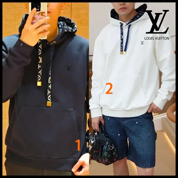 【訳あり特価】ルイヴィトン コットン パーカー モノグラム 1AHUGF