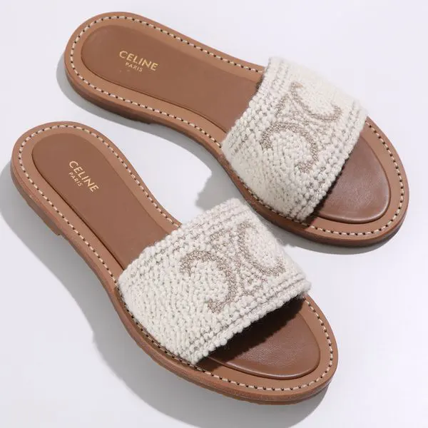 安いセリーヌ サンダル LYMPIA リンピア MULE 15 357924536C