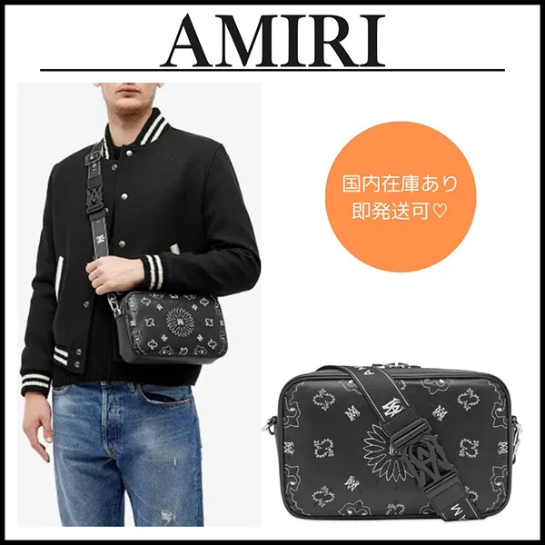 超希少！アミリ 並行輸入品 Bandana カメラバッグ ami211511