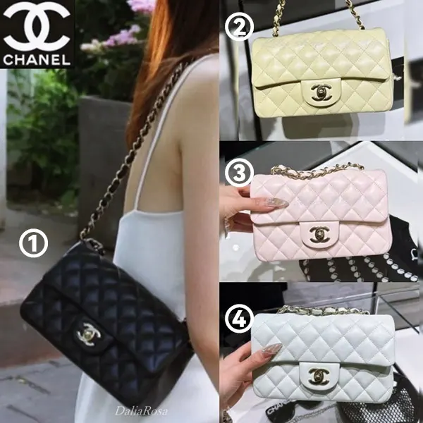 最新でオシャレ大人気♡憧れのマトラッセ【シャネル】ミニハンドバッグ 偽物 4色 A69900-Y04059