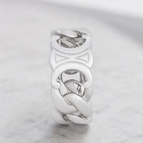 ★日本!!人気!セリーヌ メンズ トリオンフ グルメット リング コピー 460ZI6BRA.36SI