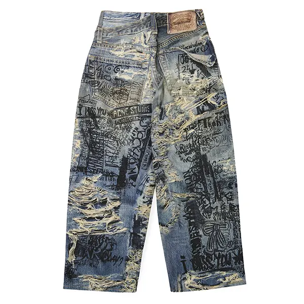 アクネ スーパーバギーフィットジーンズ TROU001097