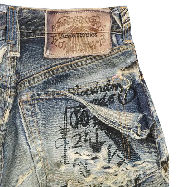 アクネ スーパーバギーフィットジーンズ TROU001097