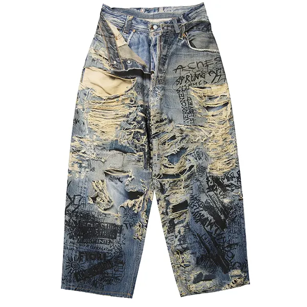 アクネ スーパーバギーフィットジーンズ TROU001097