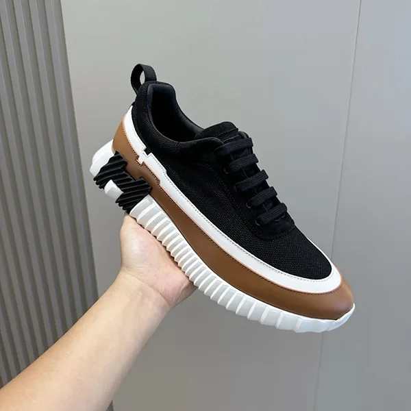 【超軽量ソール◎】エルメス スニーカー 偽物 Rebondissantes 厚底 靴 H242796ZH02