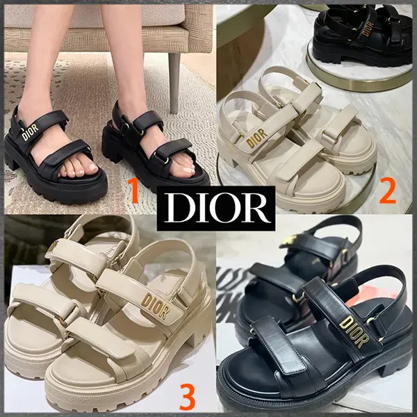 ディオール Dioract プラットフォーム サンダル コピー KCO016LAB