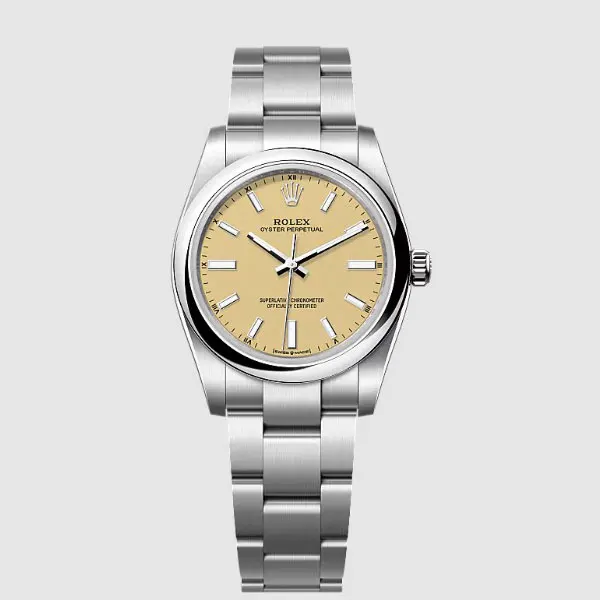 おすすめロレックス N級品 オイスターパーペチュアル 34 124200