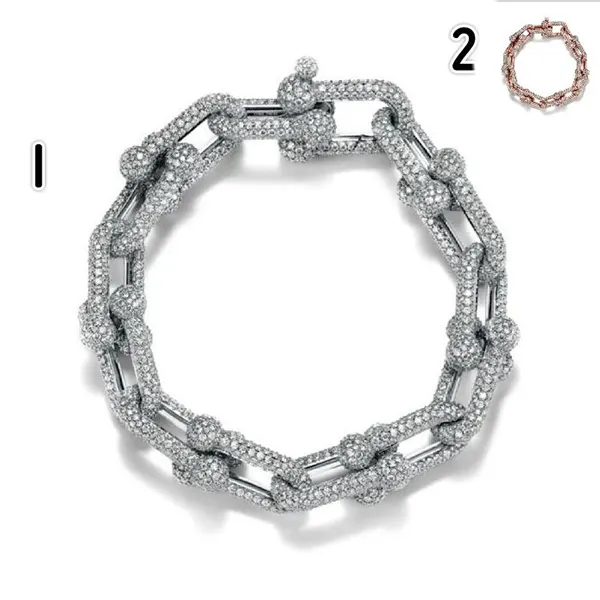 【やっぱり人気！】ティファニー ハードウェア 偽物 ラージ リンク ブレスレット 2色 73128560