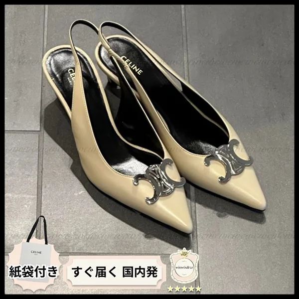 セリーヌ アルマ 偽物 トリオンフ ハイヒール パテント356833957C.02BG