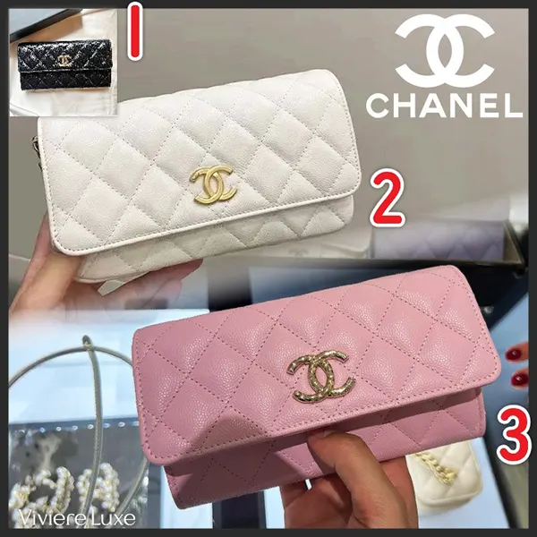 便利でシャネル 長財布 フラップウォレット AP3976 B16267 10601