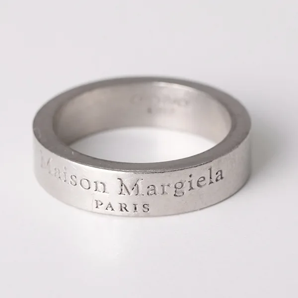 MM6 メゾンマルジェラ n級品 ロゴ リング シルバー925☆超人気☆2色 mks1313125