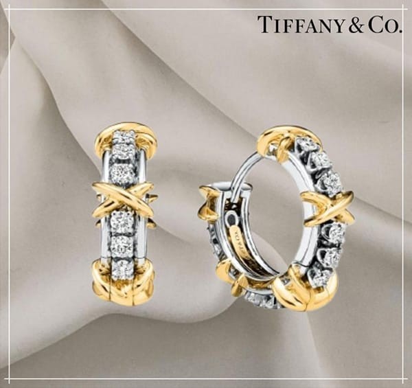 （New）ティファニー 16ストーン・ナローピアス 偽物 tf256131