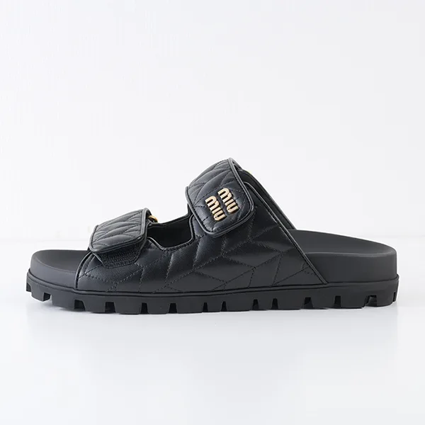 最安値挑戦ミュウミュウ マテラッセレザー サンダル パチモン 5XX640 88T