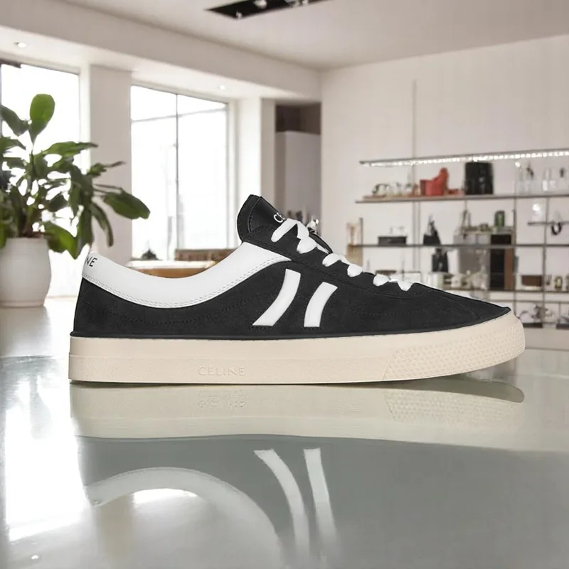 ★セリーヌ コピー商品★サンセット ロー レースアップ スニーカー 2色 sl125515