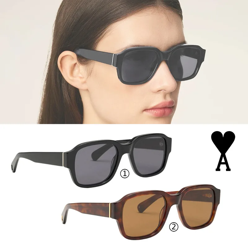 即日発送サービスアミ パリス 並行輸入品 アセテートサングラス 2色 ami0605