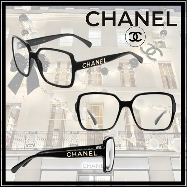 超入手困難シャネル スクエア ブルーライト アイウェア A71520 X08101 S2212