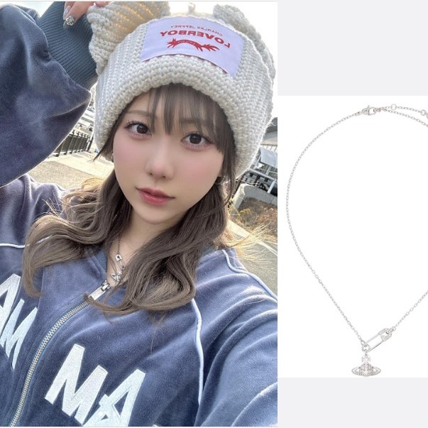 ヴィヴィアン シルバー Lucrece ペンダント ネックレス 25060601