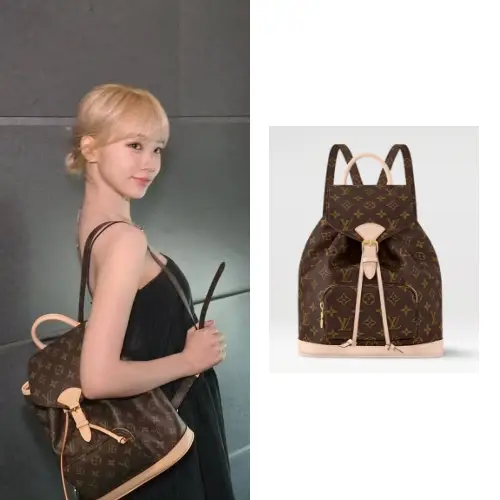 チェウォン 愛用 ルイヴィトン モンスリ PM バックパック M11198