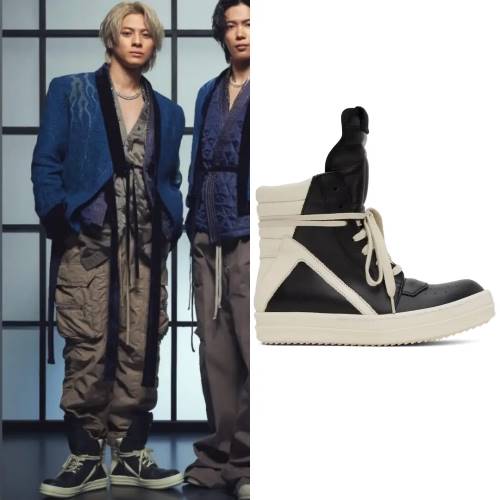 【平野紫耀 着用】 アディダス リックオウエンス RICK OWENS レベルランナーロー1・21106a2