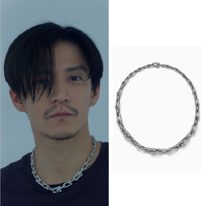 【小栗旬，星野源 愛用】ティファニー グラジュエイテッド リンク ネックレス 70353059