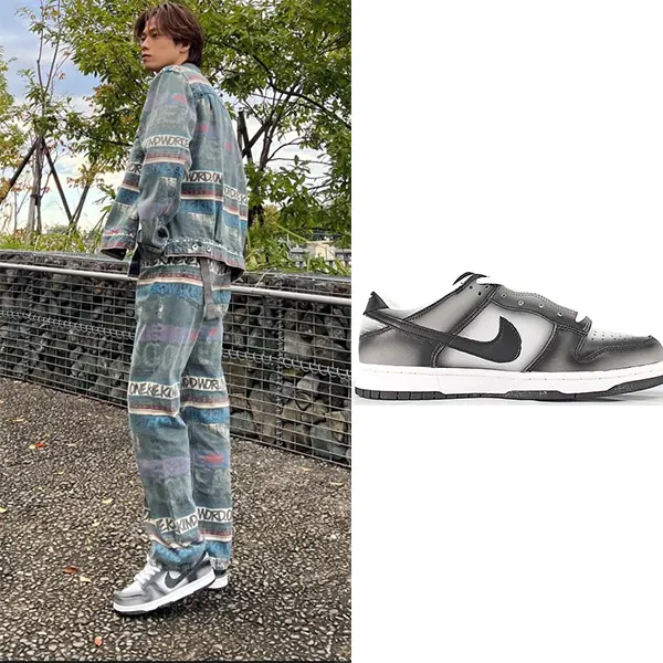 鈴木大飛 着用 エリック・ヘイズ × ナイキ ダンク ロー プレミアム 306793