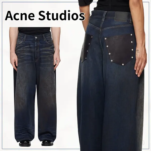 アクネ スーパーバギーフィットジーンズ B00370-838