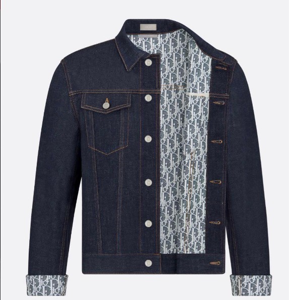 ディオール スーパーコピー Oblique デニムジャケット 013D482B226X_C580