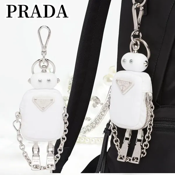 【日本未入荷】プラダ コピー*格調高い逸品*ロボット バッグチャーム 25060501