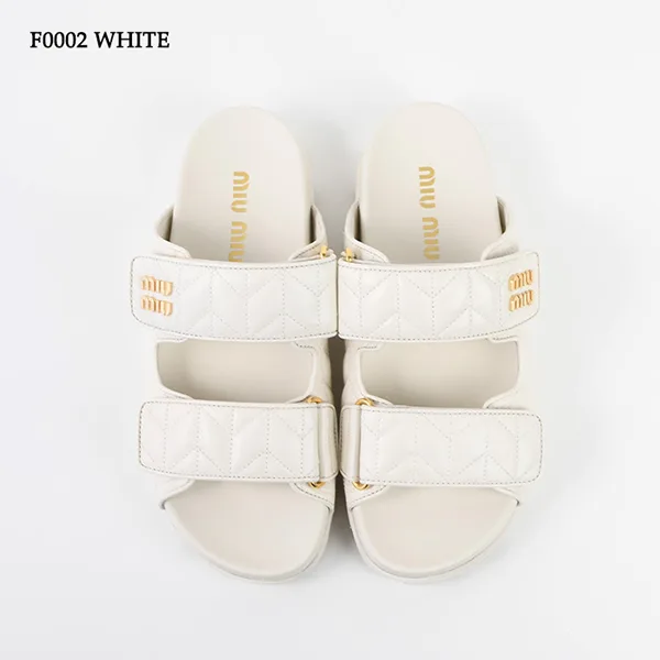 最安値挑戦ミュウミュウ マテラッセレザー サンダル パチモン 5XX640 88T