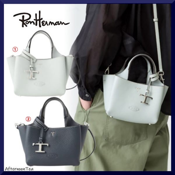 別注【トッズ for RHC ロンハーマン 偽物】 レザーバッグ マイクロ td25613