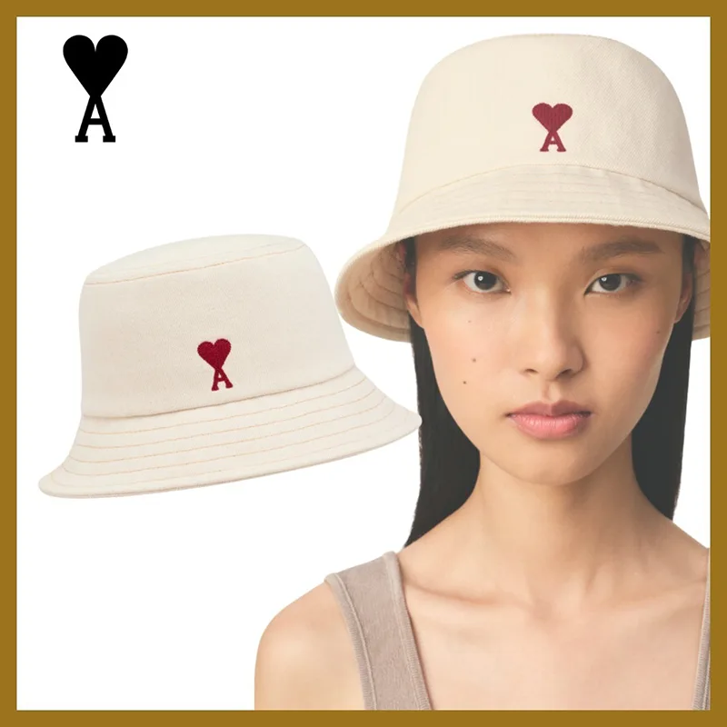 アミ パリス n級品 エンブロイダリー バケットハット ロゴ 洗練 ami0620