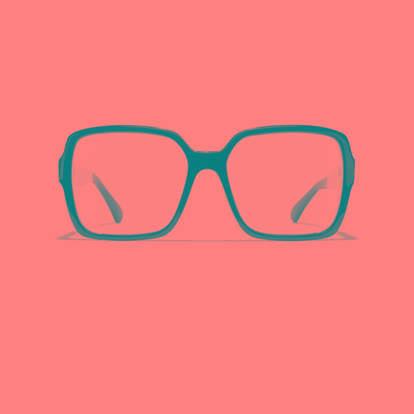 超入手困難シャネル スクエア ブルーライト アイウェア A71520 X08101 S2212