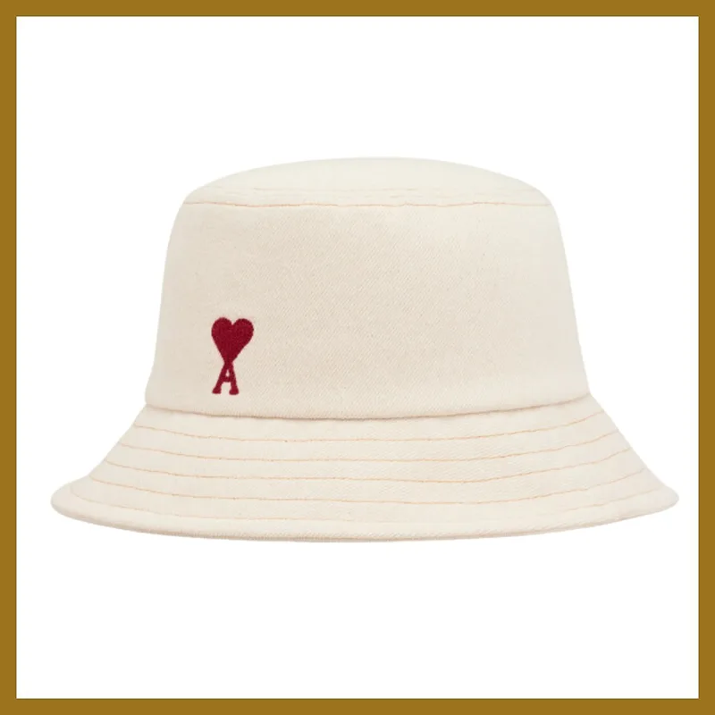 アミ パリス n級品 エンブロイダリー バケットハット ロゴ 洗練 ami0620