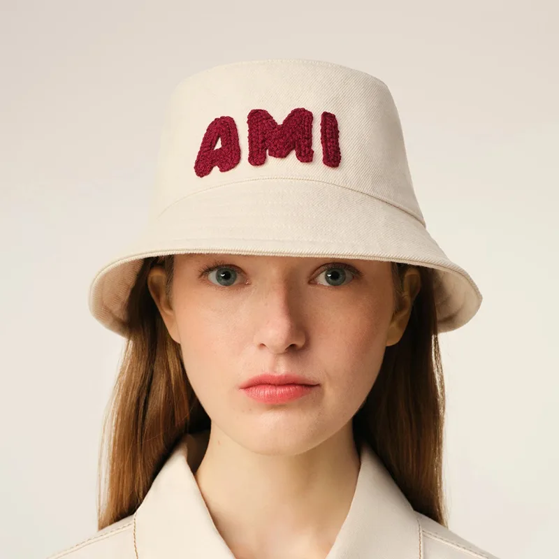 N級品アミ パリス パロディ ベージュボブパッチ バケットハット ami0601