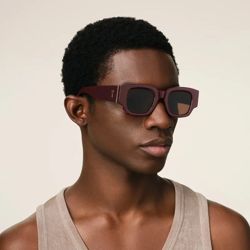 アミ パリス アセテートサングラス 並行輸入品 3色 po0615