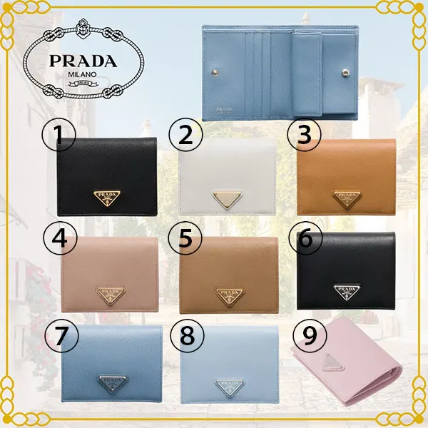 注目の新作☆プラダ サフィアーノ２つ折り財布 偽物 1MV204_QHH_F0002