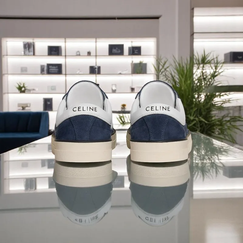 ★セリーヌ コピー商品★サンセット ロー レースアップ スニーカー 2色 sl125515