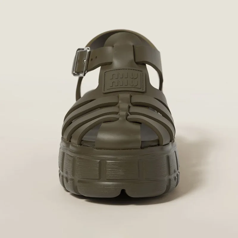 新作限定♪ミュウミュウ EVA プラットフォーム ケージサンダル n級品 3色 5X140E_3LKK_F0002F050