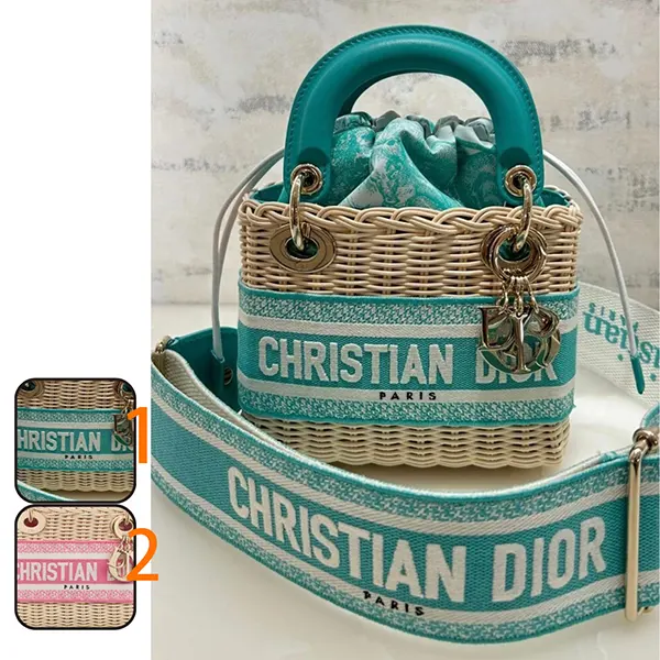 激安ディオール ウィッカー&トワル ドゥ ジュイ Bag Mini M0505OIFI